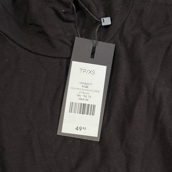 NWT Dynamite Mock Neck Dolman Sleeve Dress - Picture 3 of 7